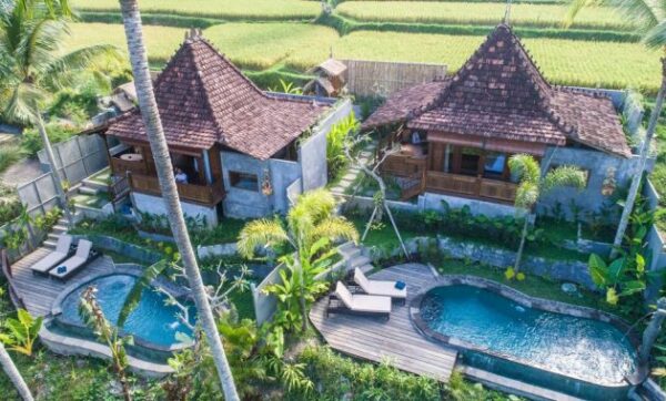 Villa murah di ubud bali untuk rombongan keluarga private pool dengan dibawah 1 juta kolam renang pribadi agoda daerah hotel atau daftar bagus dan sewa harga jual 3 kamar 2 rekomendasi yang